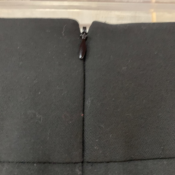 Loft Black Pencil Pockets Mini Skirt 6 - Picture 5 of 5